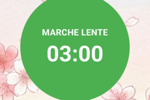 marche japonaise méthode et application mobile fractionnée